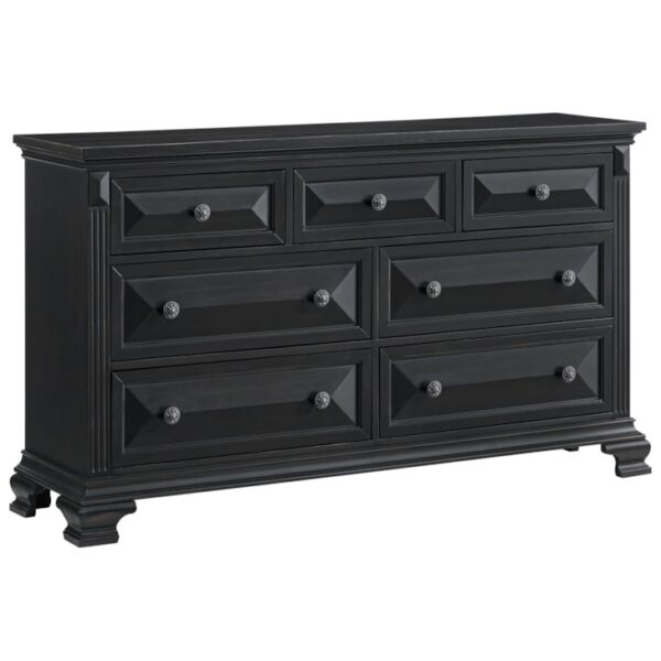 Transitional 7-Drawer Dresser