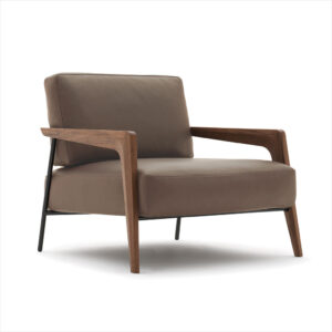 Breccia Armchair - Dark Cappuccino