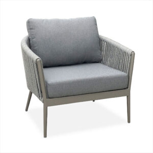 Muse Occasional Chair - Silver