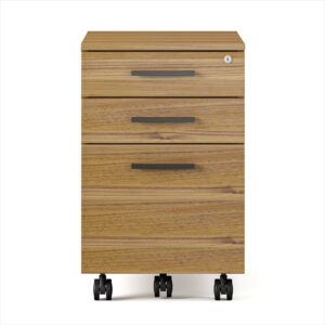 Sequel 20 Mobile File Cabinet 6107 - Walnut