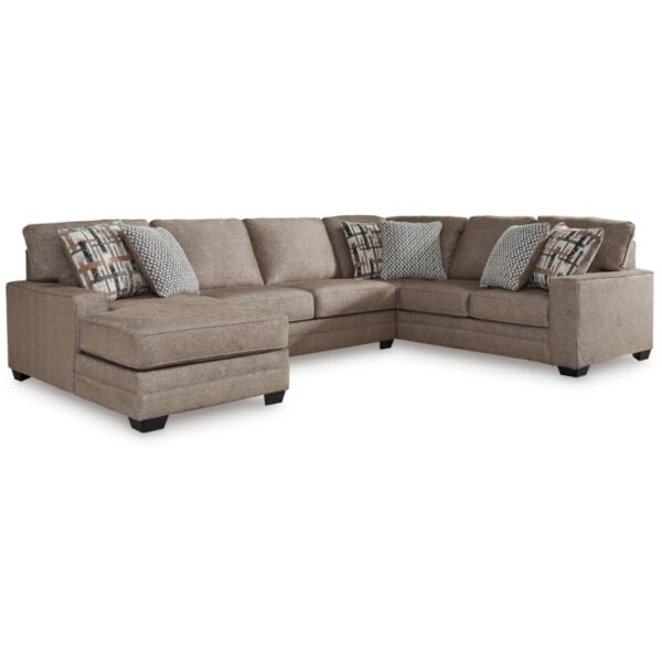 3-Piece Sectional With Chaise