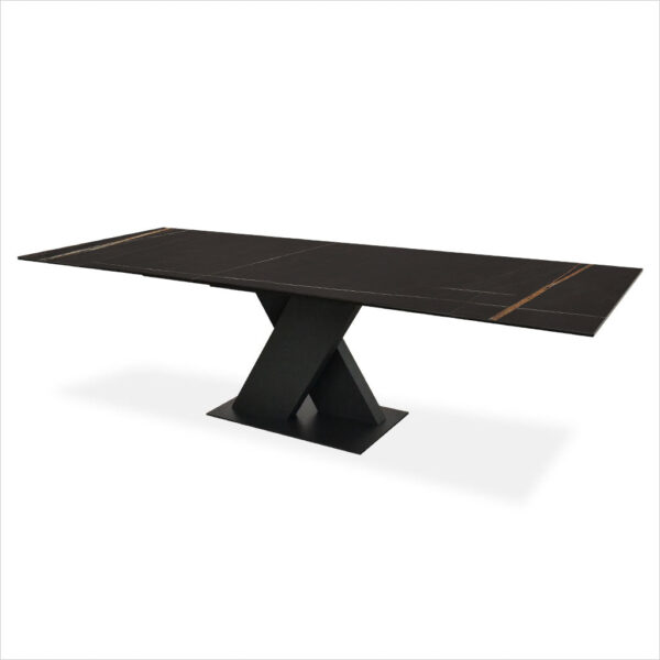 Prima III Dining Table - Sahara Noir