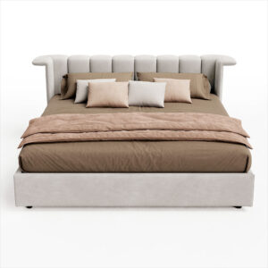 Abito Bed - Light Grey