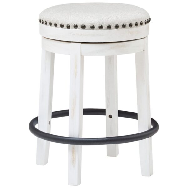 Backless Swivel Counter Height Stool