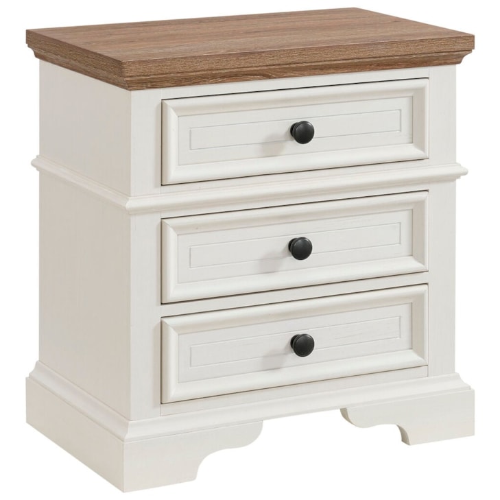 1d80cf84f9a44520a7097d20f76c585f.jpg Transitional 3-Drawer Nightstand - Image 1