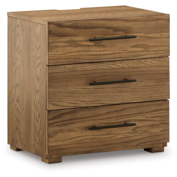 Nightstand with USB Charging and Power Outlet