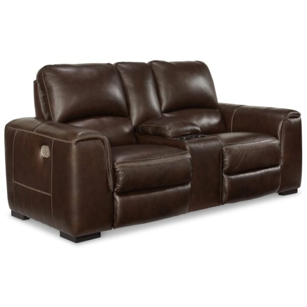 Power Reclining Loveseat With Console