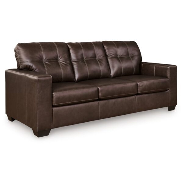 Leather Match Queen Sofa Sleeper