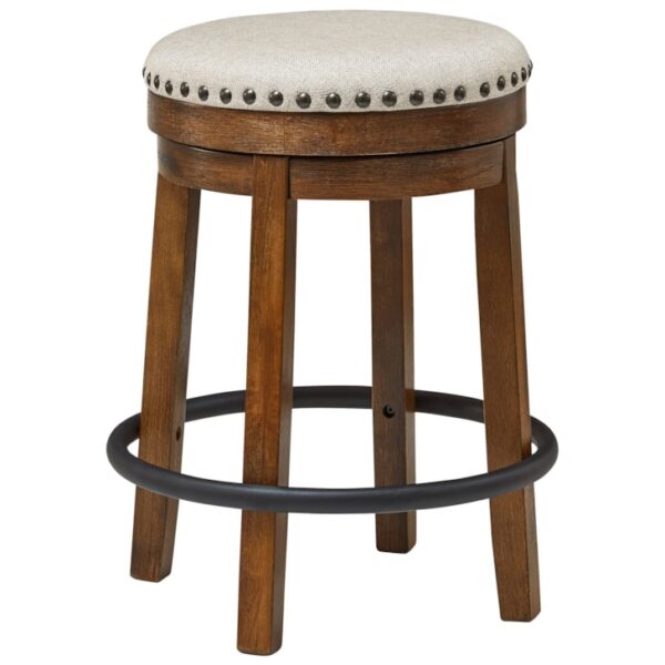 Backless Swivel Counter Height Stool