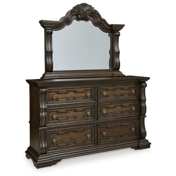 Dresser And Mirror