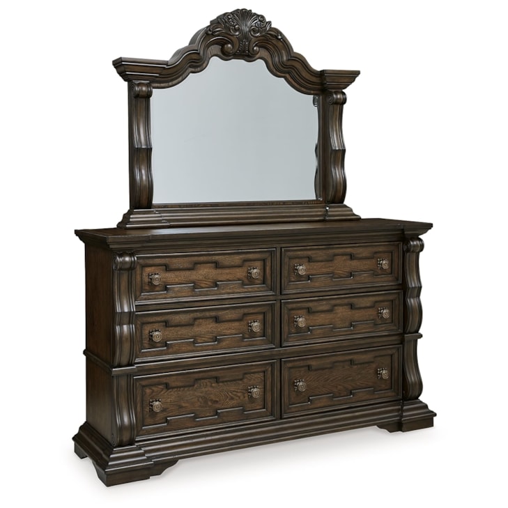 6fea99bfbb1d432d849972505d404c6a.jpeg Dresser And Mirror - Image 1