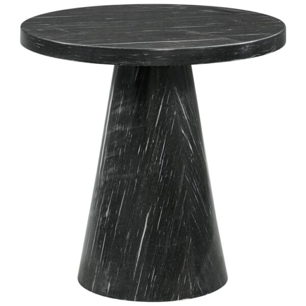 Contemporary Round End Table