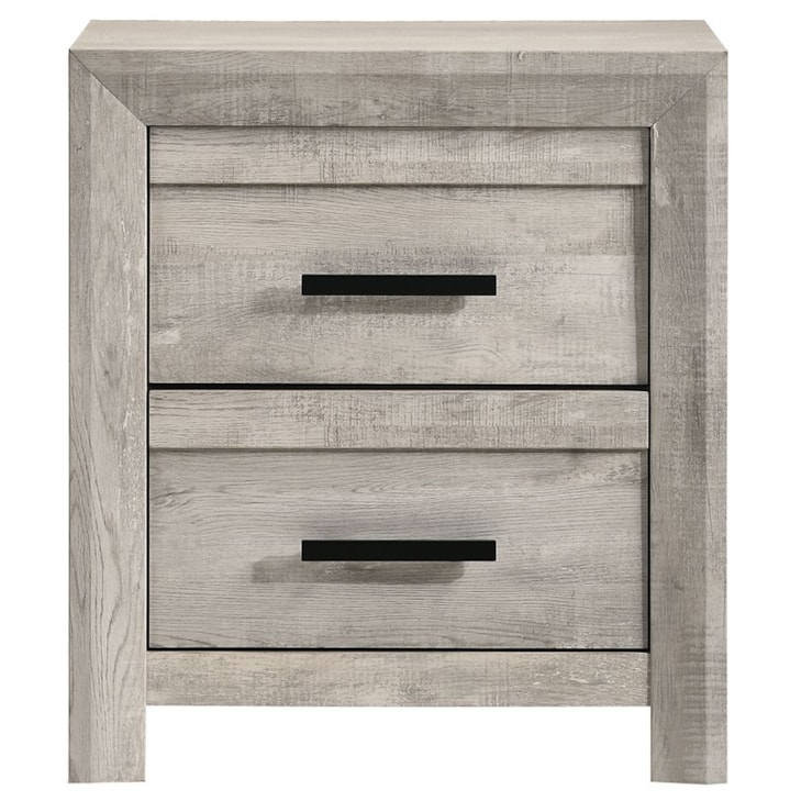 8395569c560f4072bb61f467c8513a45.jpg Contemporary 2-Drawer Nightstand - Image 1