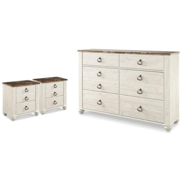 Dresser And 2 Nightstands