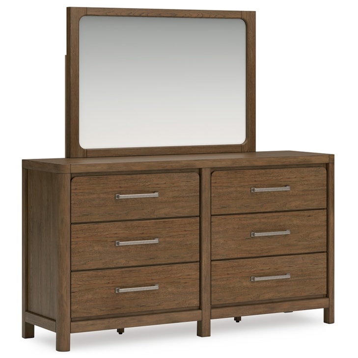 968ccc125a37483288505ec5b1246fbf.jpeg Dresser And Mirror - Image 1