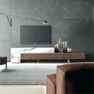 Echelon LSF TV Wall Unit - Bianco