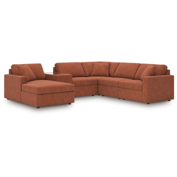 6-Piece Sectional With Chaise