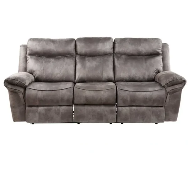 Casual Recliner Sofa with Drop Down Center