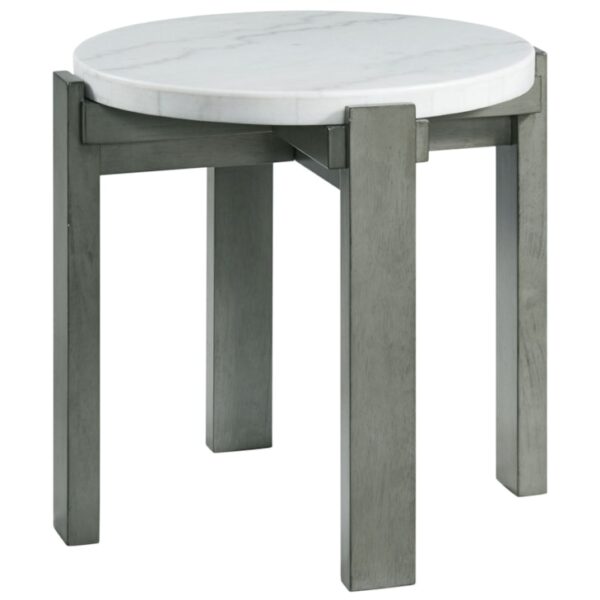 Contemporary Round End Table