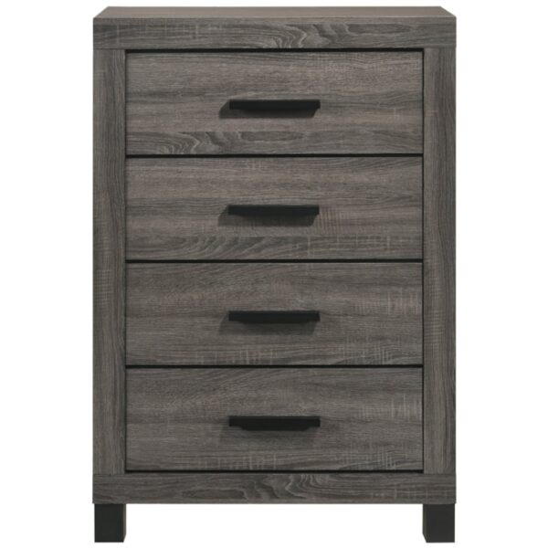 Contemporary 4-Drawer Bedroom Chest