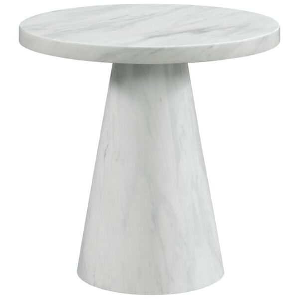 Contemporary Round End Table