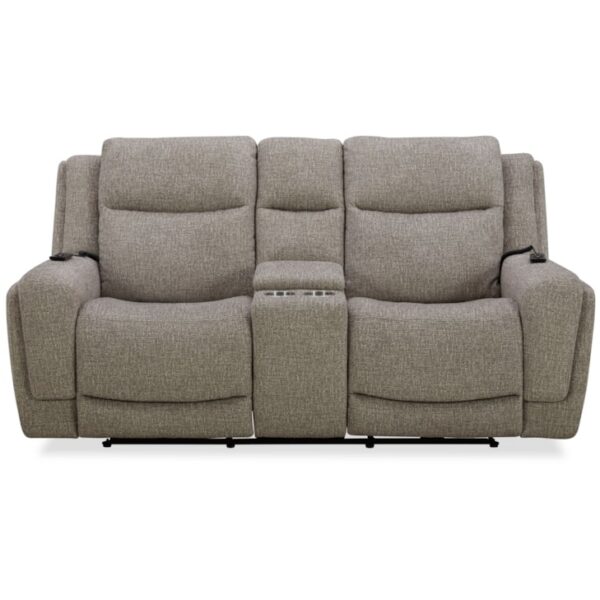 Casual Zero Gravity Power Reclining Console Loveseat with Heat, Massage, Power Headrest and Power Lumbar