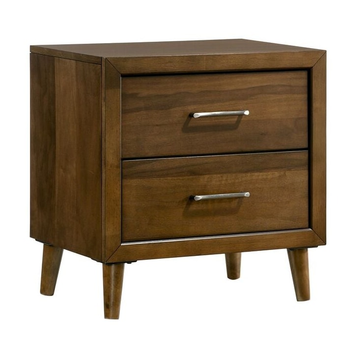 e2b0806979b248d885a28cda96c8d211.jpg Mid-Century Modern 2-Drawer Nightstand - Image 1