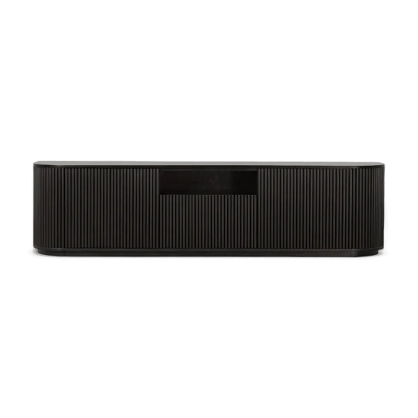 Oxford TV Stand Black Wood