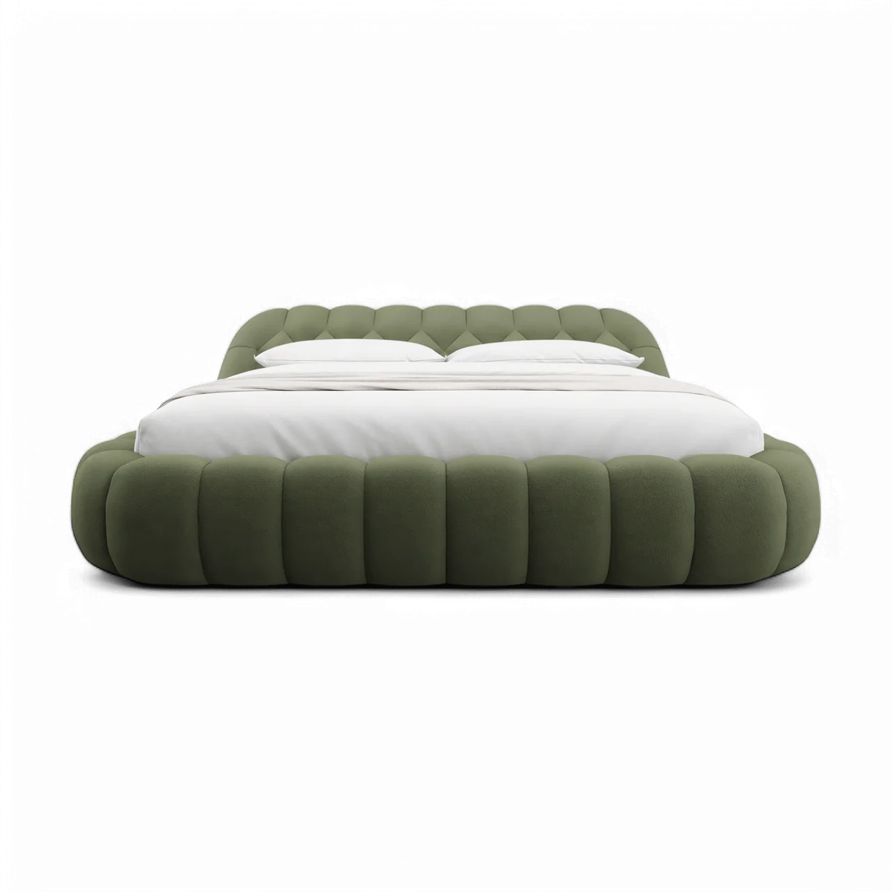 Green Bed Warby Bed Green - Image 1