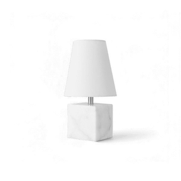 Arbor Table Lamp White & Marble