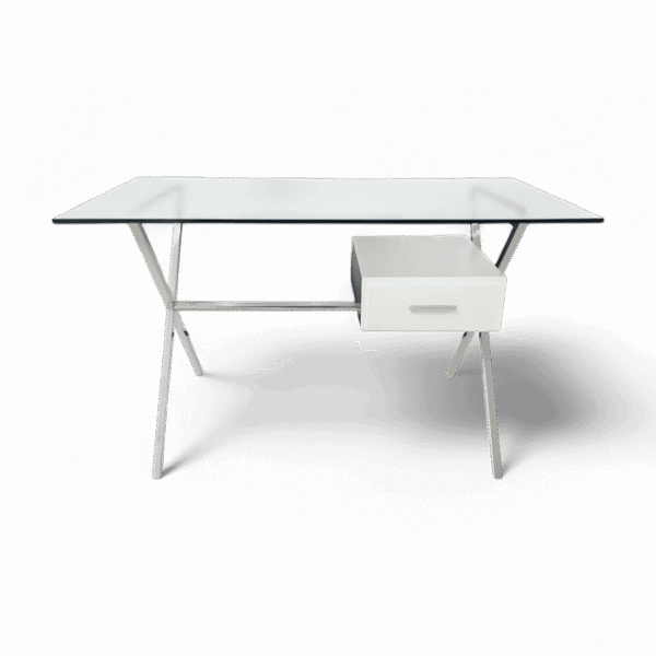 Edison Office Desk White