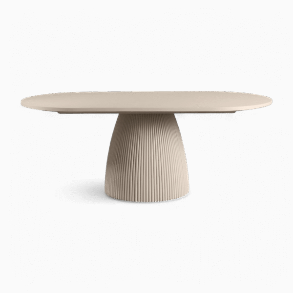 Oxford Rectangular Dining Table Alabaster