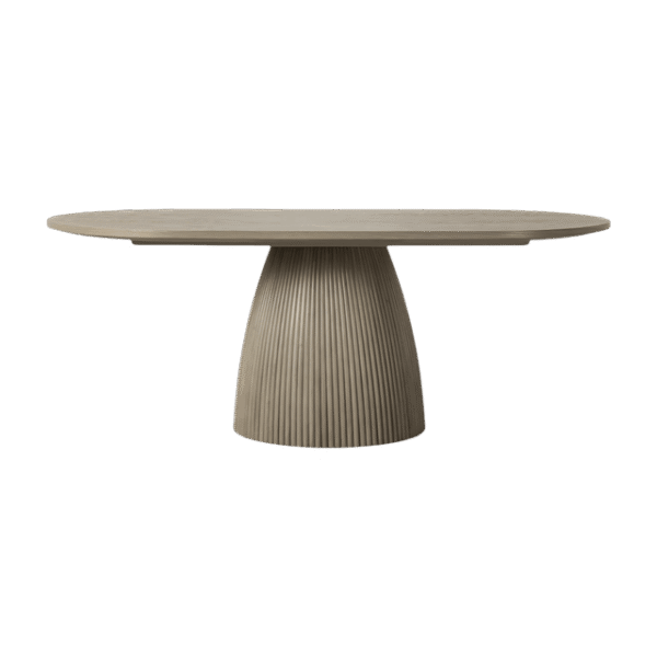 Oxford Rectangular Dining Table Greige Oak