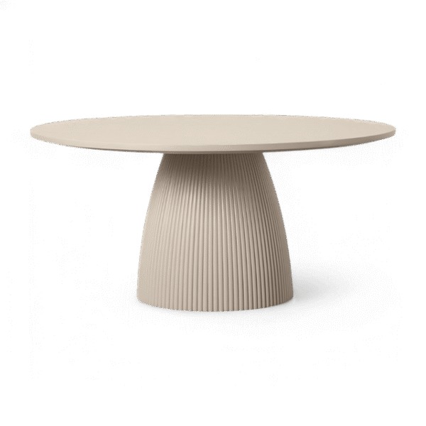 Oxford Round Dining Table Alabaster