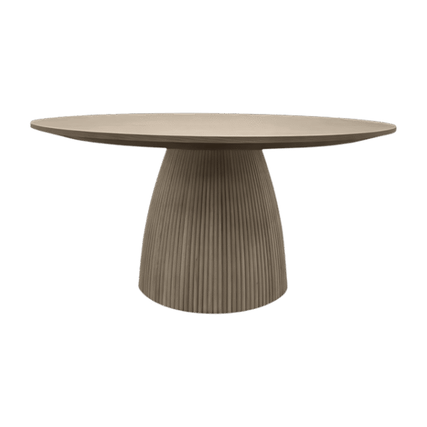 Oxford Round Dining Table Greige Oak