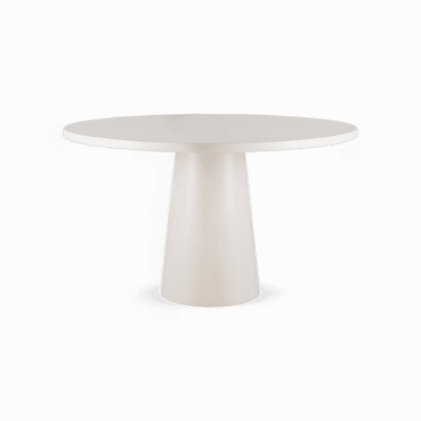 Sable Dining Table Alabaster Micro Cement